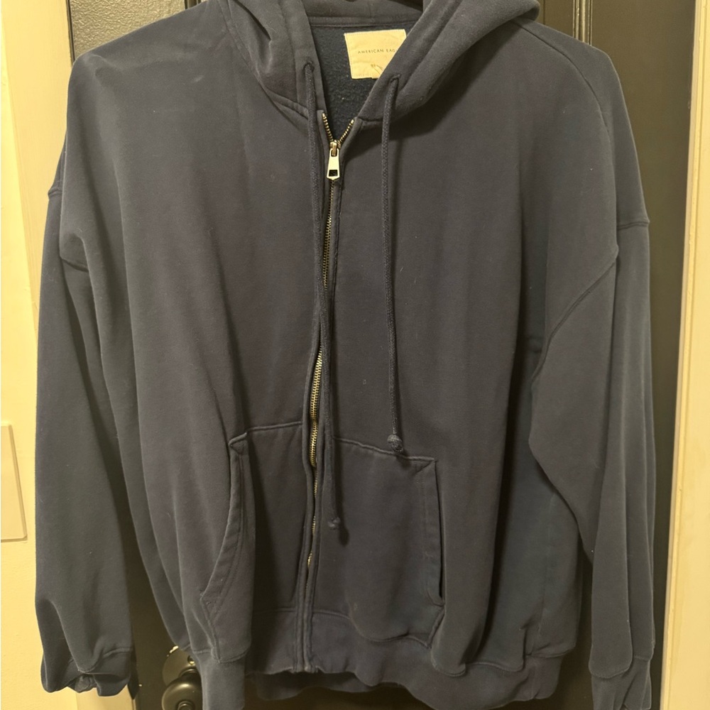 American Eagle Navy Blue Hoodie